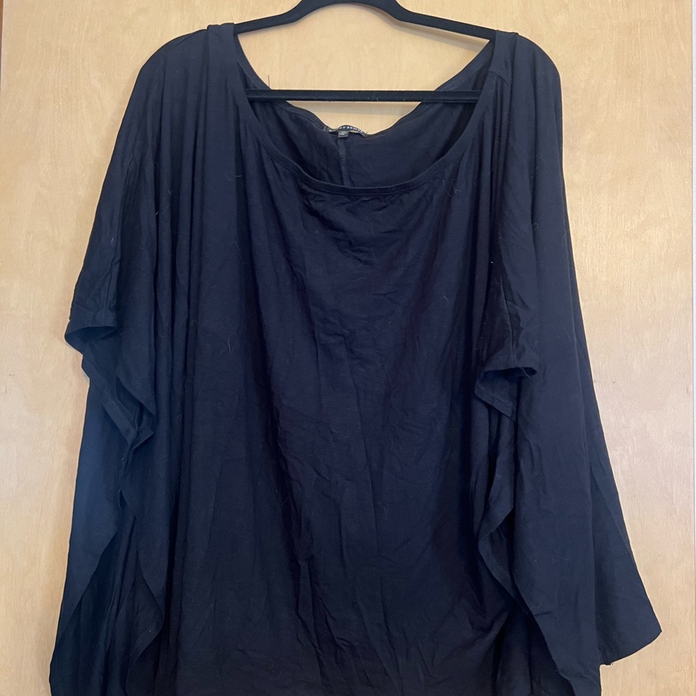 Chic Black Women's Tunic Top